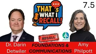 Amy Philpott 5: How the Food Supply Chain can Prepare for a Recall