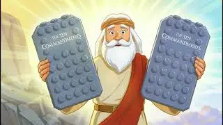 Moses and the Ten Commandments &ndash; AI LEGO Style Bible Brick Story