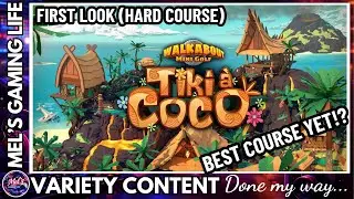 Walkabout Mini Golf * NEW DLC FIRST LOOK * Tiki A Coco (HARD) #walkaboutminigolf #psvr2 #psvr2games