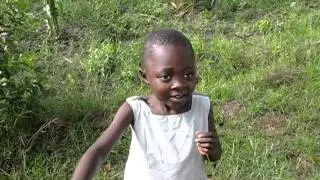 Little Kenyan Girl on side of road