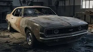 Restoration 1967 Chevrolet Camaro Burnt → Looking New