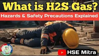 What is H2S Gas? | Hazards & Safety Precautions Explained #hsemitra #safetyfirst #industrialsafety