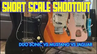 Fender Duo-Sonic vs Mustang vs Jaguar ( Offset comparison )