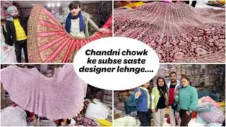 Cheapest bridal and non-bridal designer lehenga in Chandni chowk