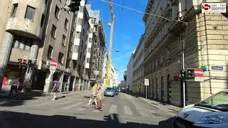 Stra&szlig;enbahn Linie O - Von Wien Hauptbahnhof bis Marxergasse