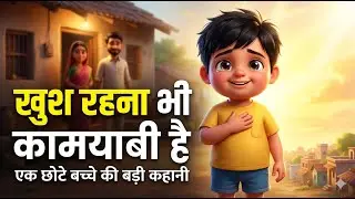 Khush Rehna Bhi Kamyaabi Hai | Funny & Emotional Hindi Cartoon Story | AI Animation By God Creations