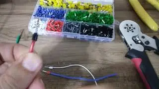 Alicate Crimpador Terminal Tubular HSC8 6-6 (0.25 a 6mm²)