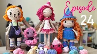 Halloween Crochet Dolls and Plushies | Crochet Amigurumi Podcast Episode 24