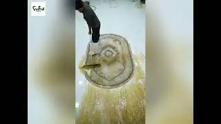 Satisfying carpet cleaning ASMR #asmr #carpetcleaning #satisfying #oddlysatisfying #asmr