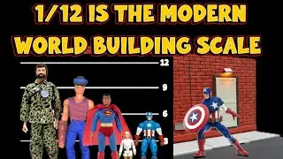 Размер имеет значение! Набор для сборки фигурок Action Figure World Building в масштабе 1/12 &mdash; эт...