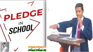 Leading the School Pledge | Unity & Pride Moment! 🇮🇳