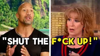 Dwayne Johnson WALKS Off The View After Joy Behar's Fiery Accusations