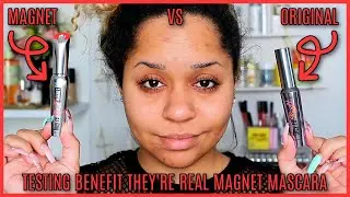 TESTING BENEFIT THEY'RE REAL MAGNET MASCARA | vs the original!