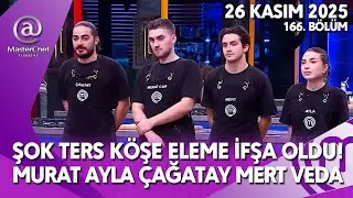 MASTERCHEF 26 KASIM FULL İZLE TEK PAR&Ccedil;A ELEME İFŞA TV8 MURATCAN AYLA &Ccedil;AĞATAY MERT VEDA 166. B&Ouml;L&Uuml;M