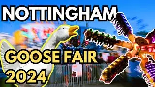 NOTTINGHAM GOOSE FAIR 2024 (OPENING DAY VLOG)