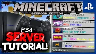 How To Join Minecraft PS4 Server in Bedrock! 🤯 Minecraft Bedrock Tutorial
