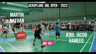 QF || JerilJacob Hameed VS Martin Nathan ||UAE Open Badminton Tournament_Dubai