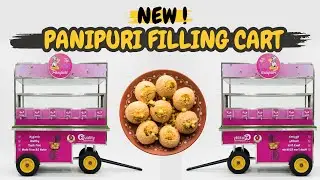 Panipuri Filling Cart BATTERY OPERATED 🔥 NEW 2026 MODEL