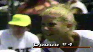 Monica Seles vs Judith Wiesner   Lipton  1990 Final HIGHLIGHTS (A CLASSIC TENNIS MATCH)