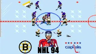 NHL 94 Rewind → Návrat do roku 1993 k jednomu z prvních NHL → [WAS-BOS] → Mýval, Luky
