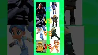killer Bean character vs rainbow bubblegem character #killerbean #rainbowbubblegem #edit #edits