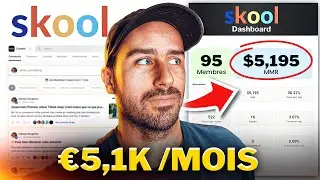 J&rsquo;ai Lanc&eacute; un Business Skool qui me rapporte 5115&euro;/mois (ma m&eacute;thode)
