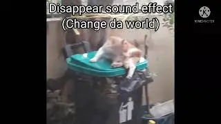 Disappear sound effect (Change da world)
