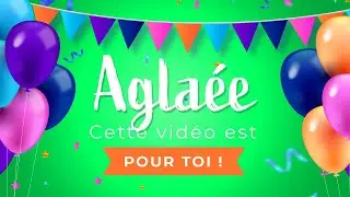 Joyeux anniversaire Agla&eacute;e ! 🎉🐱 Tous mes v&oelig;ux d'anniversaire rien que pour toi !