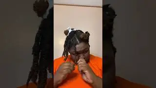 braid out ft #themanechoice #naturalhair #type4hair