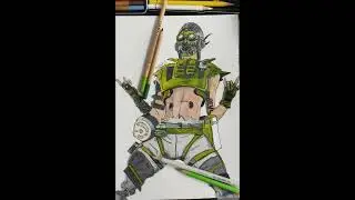 🎮Octane Drawing From Apex Legends 🎮