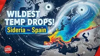 От Сибири до Испании: самые резкие перепады температур в полярном вихре!