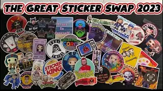 The Great Sticker Swap 2023! Massive Community sticker swap hosted by @umptyscratch13! #funko