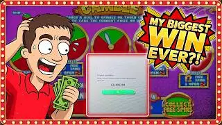 My Biggest Slots Win EVER!!