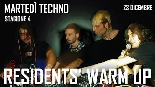 🎧 Residents' Warm Up DJ Set @ Marted&igrave; Techno | Bonasera (Modena - Centrale 66) 23/12/25
