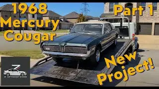 Mercury Cougar 1968 года, часть 1 (Представляем новый автомобиль проекта!)