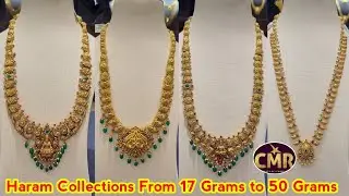 😱 2 తులాల నుండి 5 తులాల లోపు వస్తున్న సరికొత్త హారాలు Latest Traditional #Haram Designs #cmr #gold