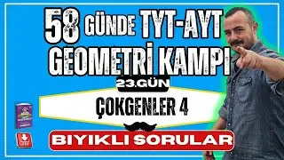 ÇOKGENLER 4 Bıyıklı Sorular| 58 Günde TYT AYT Geometri Kampı | Geometri Konu Anlatımı