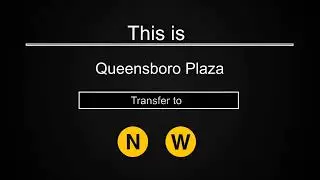 ᴴᴰ R142 - original 7 train to Astoria (via the N line) Announcements
