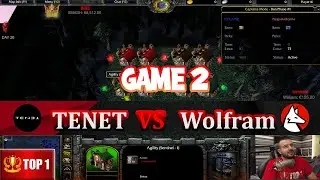 🏆TOP 1 DOTA - TENET vs Wolfram (GAME 2) Eighth-Finals