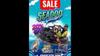 НОВЫЙ БОКОВОЙ ВИДЕОКРЕДЕР SEADOO СО СКИДКОЙ 20%