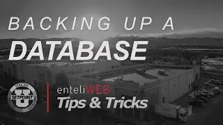 Tips & Tricks: Backing Up a Database