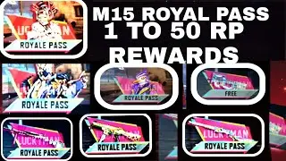 M15 ROYAL PASS IS HERE | M15 ROYAL PASS LEAKS 1TO50 RP REWARDS_2.2 NEW UPDATES FULLY LEAKS NEW MAP
