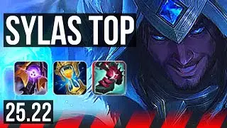 SYLAS vs KAYN (TOP) | 10 solo kills, 13/2/13, Legendary | KR Diamond | 25.22