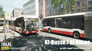 The Bus DLC Hamburg City - KI-Bus-Trailer