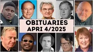 April 4 2025 in History 16 Notable Deaths #obituaries
