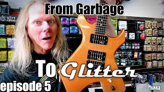 Made In Korea B.C. Rich Warlock Gets An Amazing Paint Job! Garbage To Glitter #5