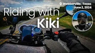 POV Motorcycle Ride to Webberville, Texas - ATX - BMW F650 GS - ASMR - Motovlog