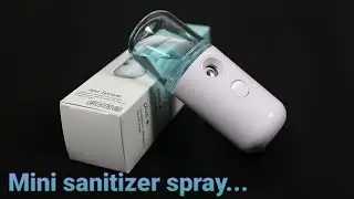Mini sanitizer spray[automatic machine]