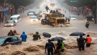 Severe Storm Hits Argentina! Families Evacuated, Streams Overflowing, Cars Swept Away