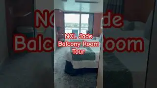🚢 Norwegian Jade Balcony Room Tour! 🌊